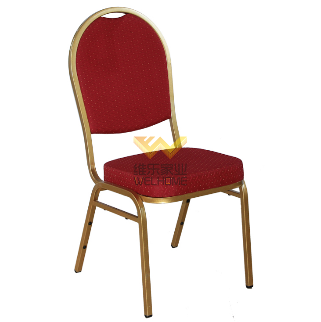 Popular Metal stackable banquet chair for wedding/events
